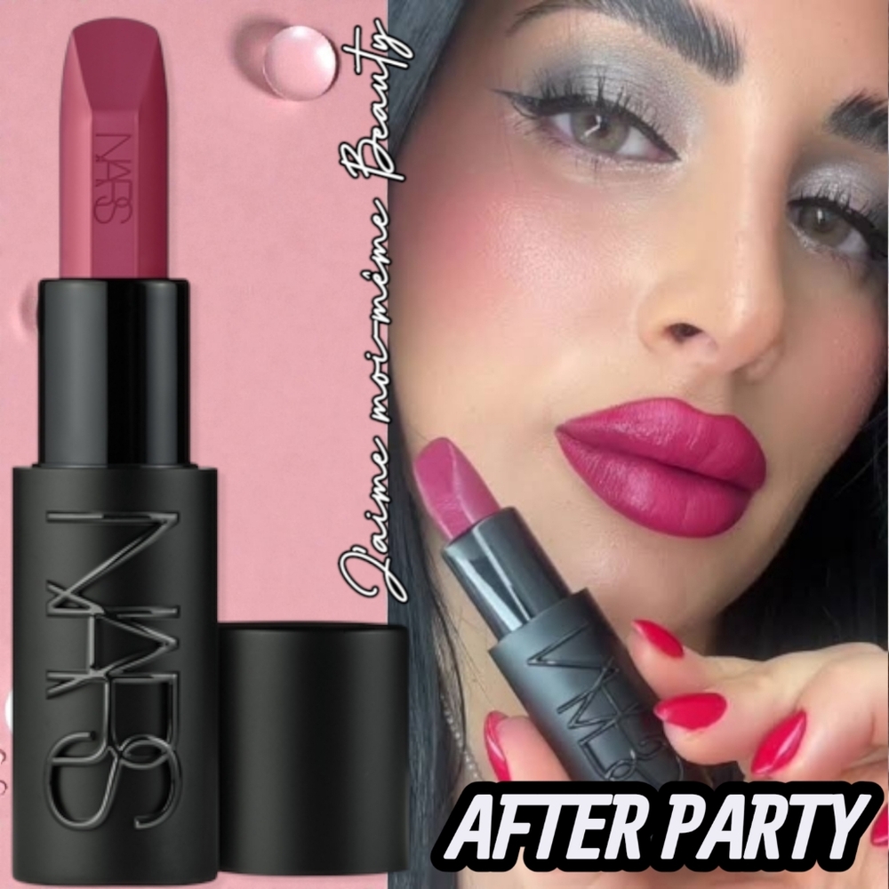 NARS After PARTY Explicit Satin Lipstick (Bold Pink With Cool Purple Undertone)
